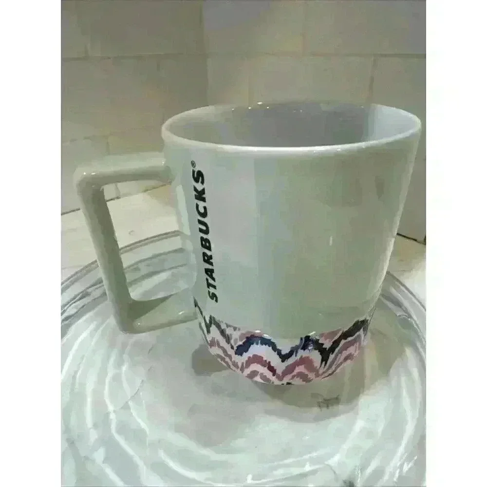 Starbucks 2017 Valentine Collection 12oz Ceramic Coffee Mug Hint of Mint